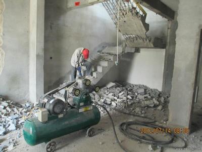 苏州混泥土楼梯人工拆除