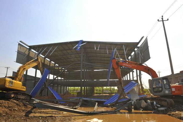 苏州苏州厂房钢结构拆除