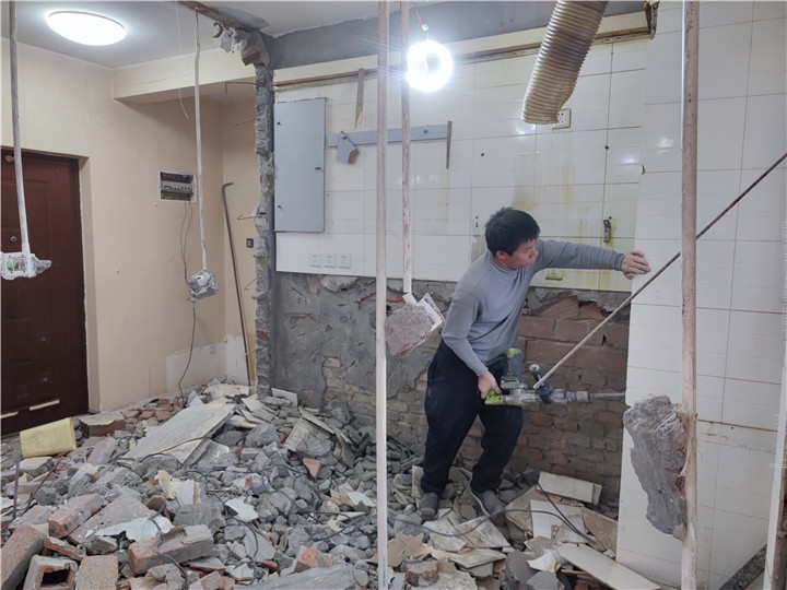 苏州墙砖拆除